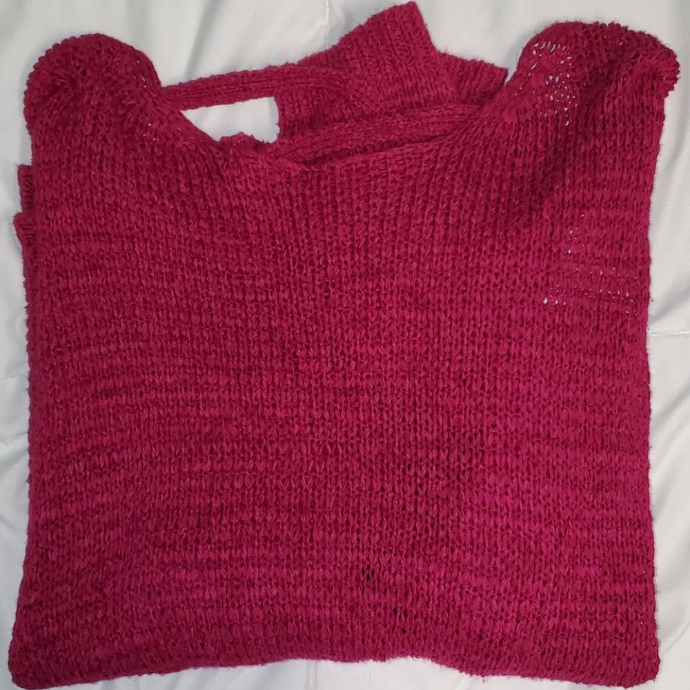 Pink sweater